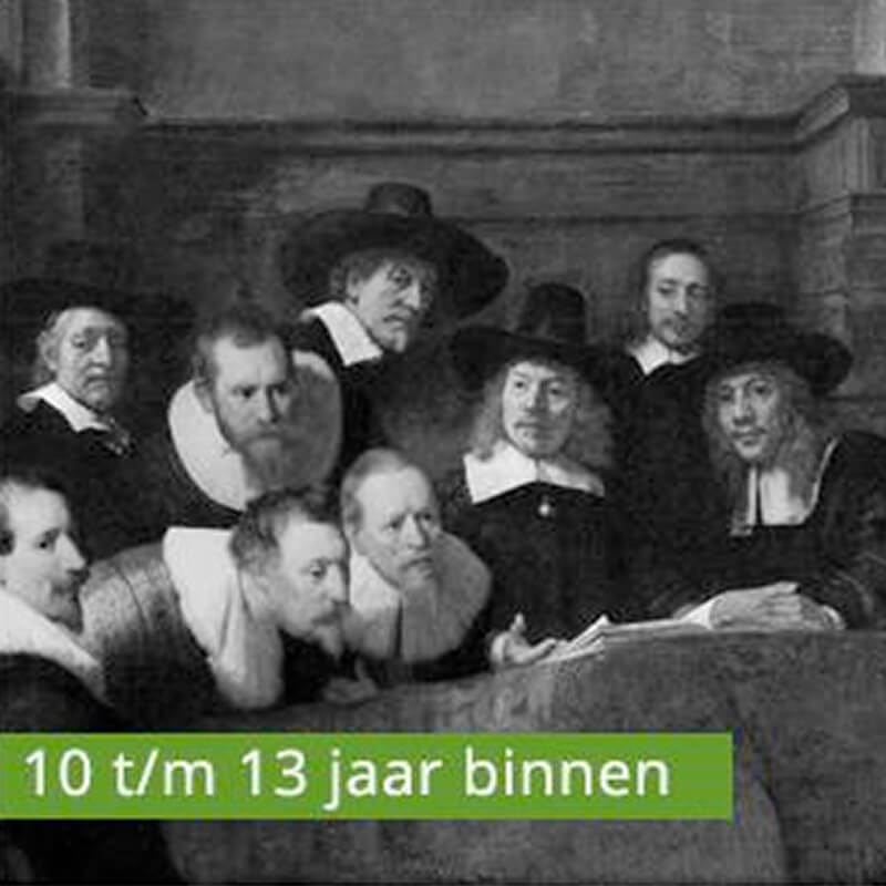 foto van een zogenaamd schilderij van rembrandt die gestolen is voor een misdaadspel